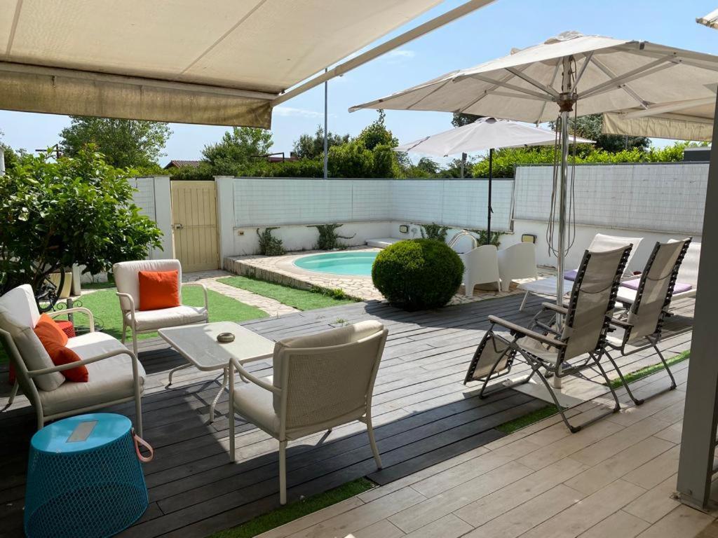 Willa Fregene House - Jacuzzi & Garden Fregenae Zewnętrze zdjęcie