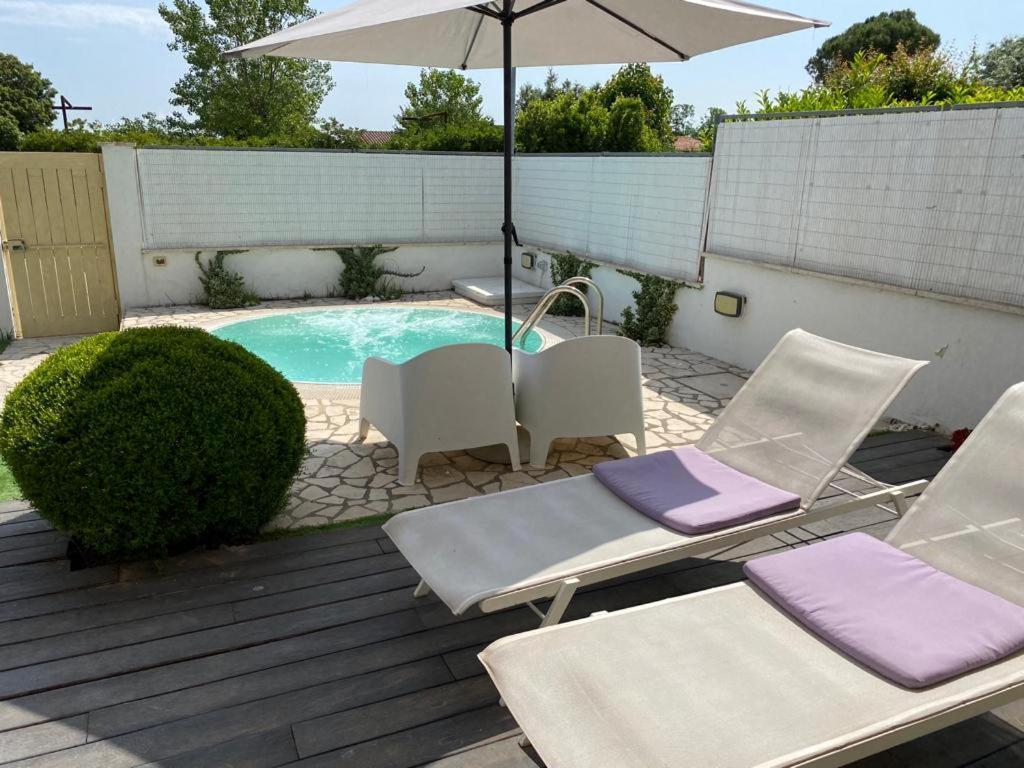 Willa Fregene House - Jacuzzi & Garden Fregenae Zewnętrze zdjęcie